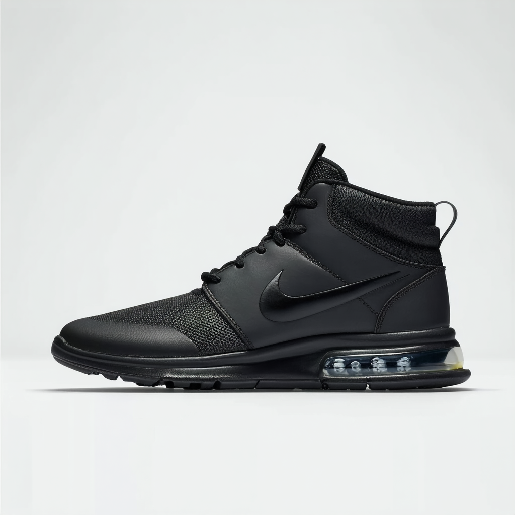 Nike SB Stefan Janoski Max Mid Leather Black/Anthracite-Black