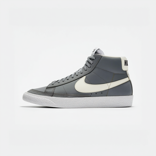 NIKE Blazer Mid Premium Men's Shoes Medium Grey/Sail 429988-003