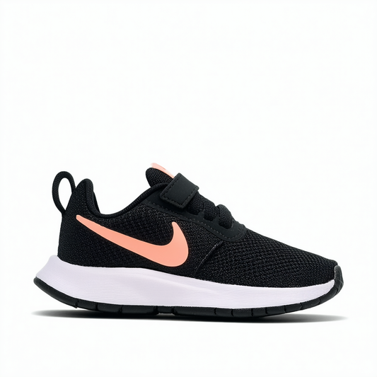 Nike Kids Star Runner 2 (TDV) Sneaker, Black/Sunset Pulse-Black-White, 4C Toddler US Toddler