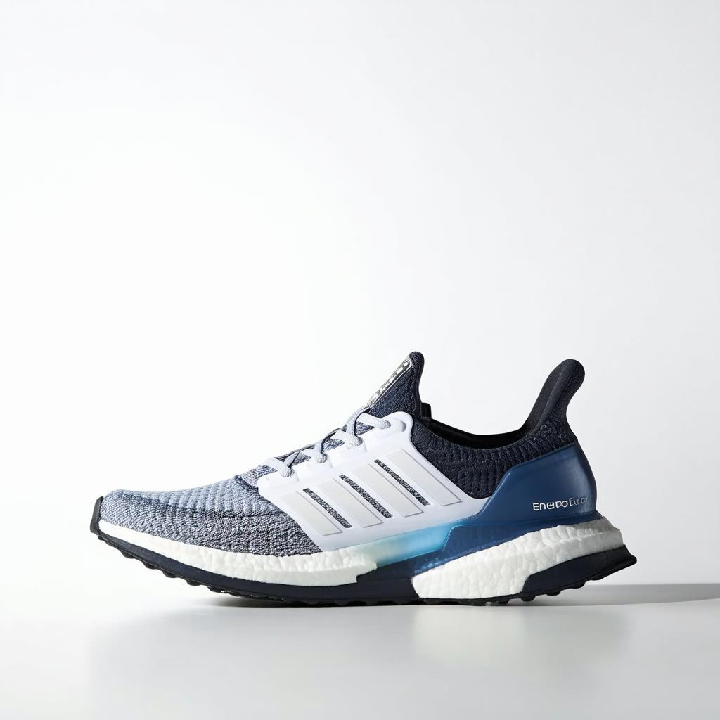 adidas Mens Energyfalcon Running Shoe, White/Blue Spirit/Dark Grey, 13 M US