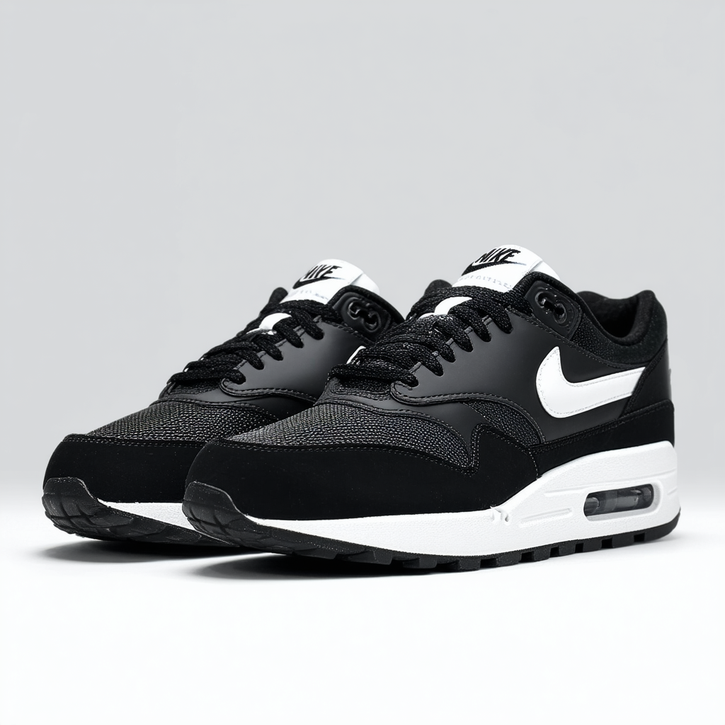 Nike womens Nike Women's Air Max 1 Se Black/Polar White 881101-001