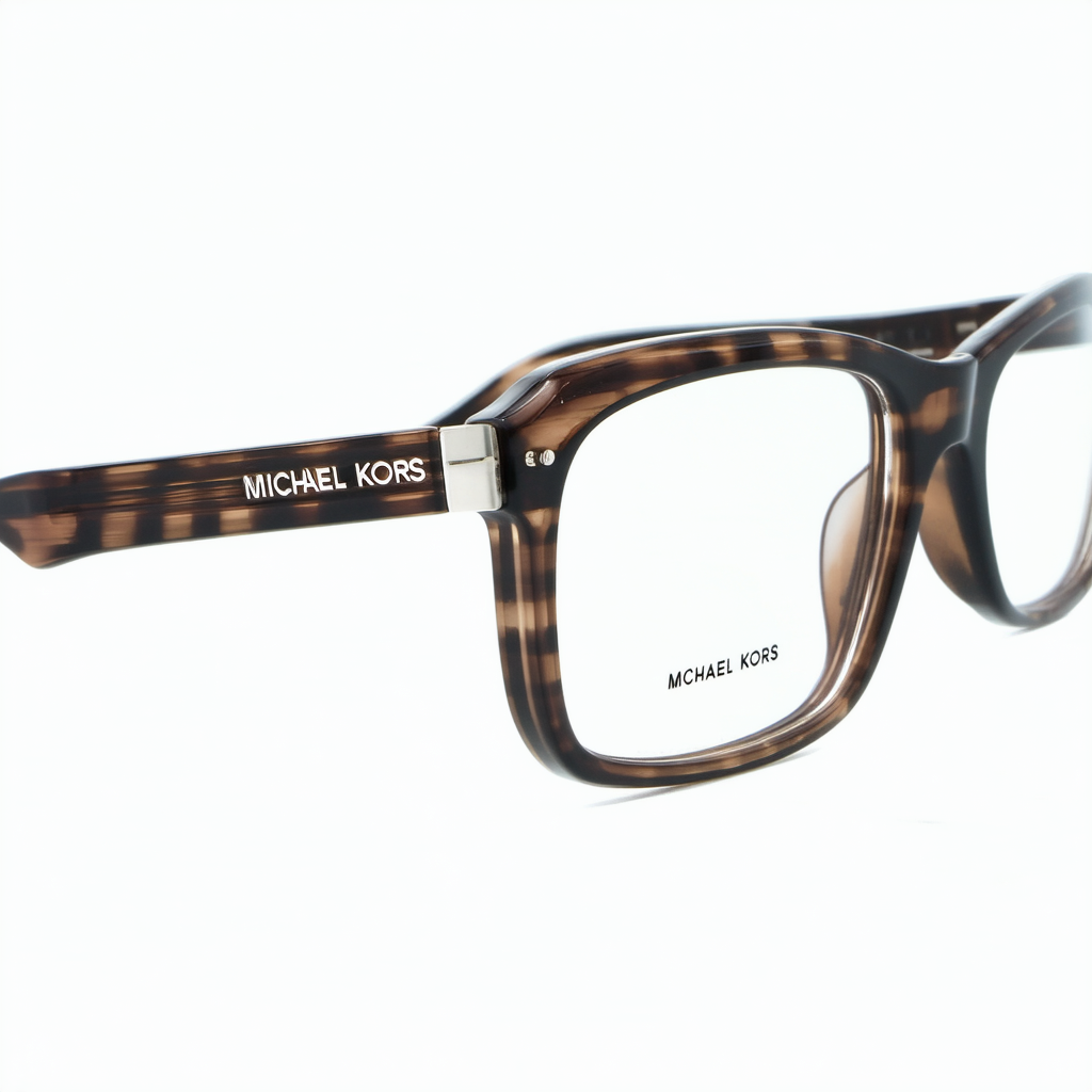 Michael Kors MK4058-3501 Eyeglass Frame CARACAS DARK BROWN TRANSPARENT I w/DEMO LENS 54mm
