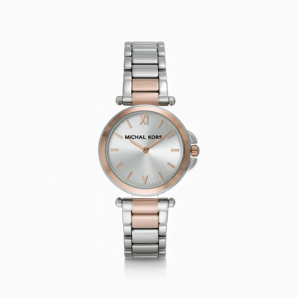Michael Kors Women's Wyatt Silver/Rose Watch