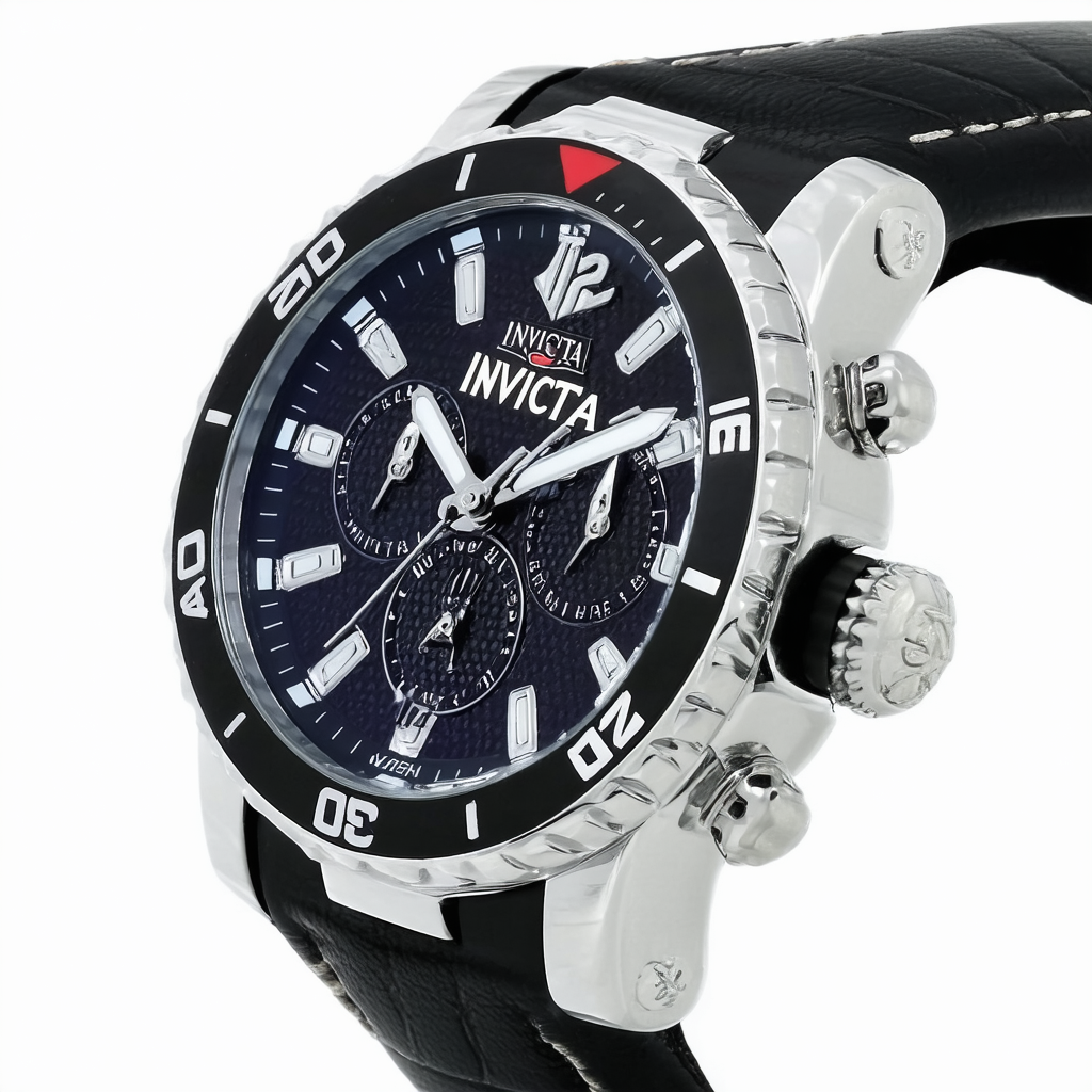 Invicta Marvel Black Panther World Time Quartz Black Dial Men's Watch 33149