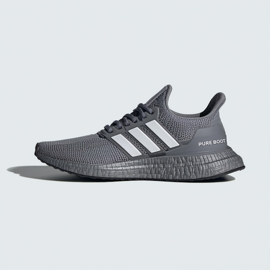 adidas Men Busenitz Pure Boost (Gray/Light Solid Grey/Dark Solid Grey/Silver Metallic)