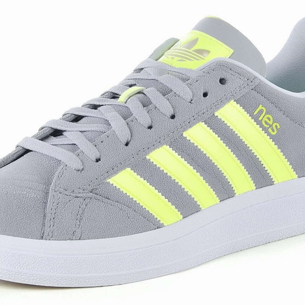adidas NEO Women's Courtset W Sneaker, Grey/ Frozen Yellow/ White, 8.5 M US