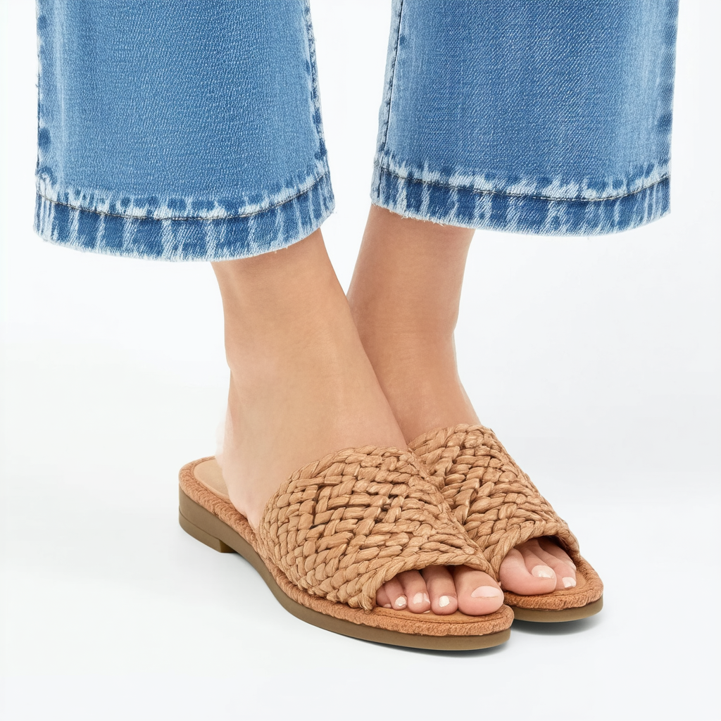 Naturalizer Women's Nesta Woven Open-Toe Slide