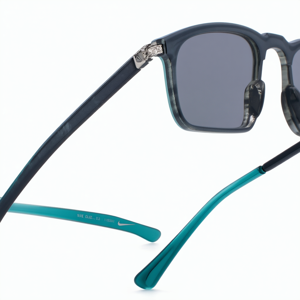 NIKE Eyeglasses 4632 033 Gunmetal Tropical Teal 45MM