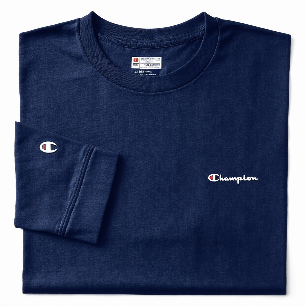 Champion Men's Basic Tee, 4XL-Navy
