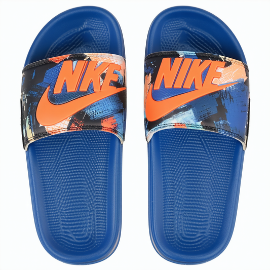 Nike Benassi JDI Print RacerBlue 618919-433