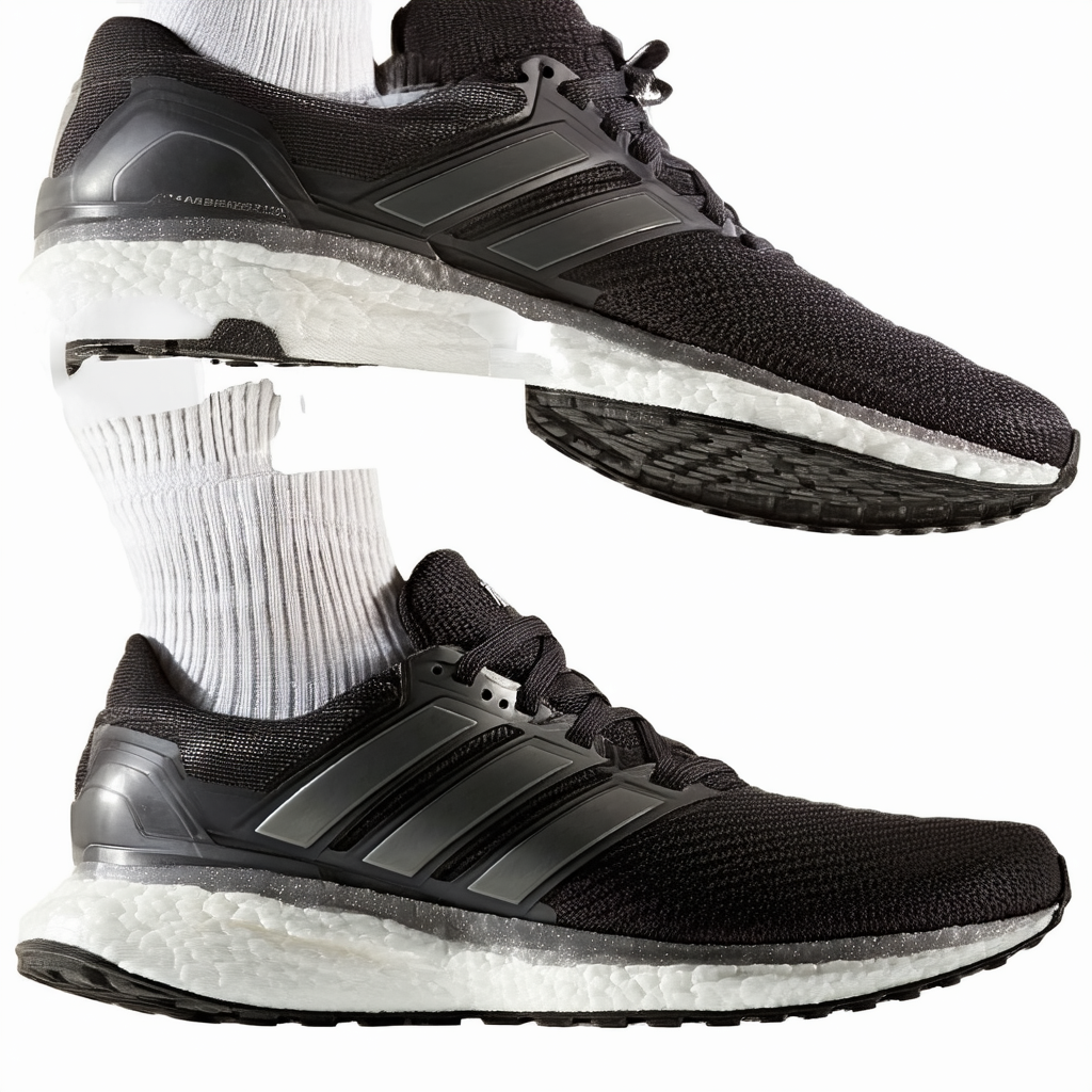 adidas Mens Supernova Glide 6 Boost, Black/White, 10 D