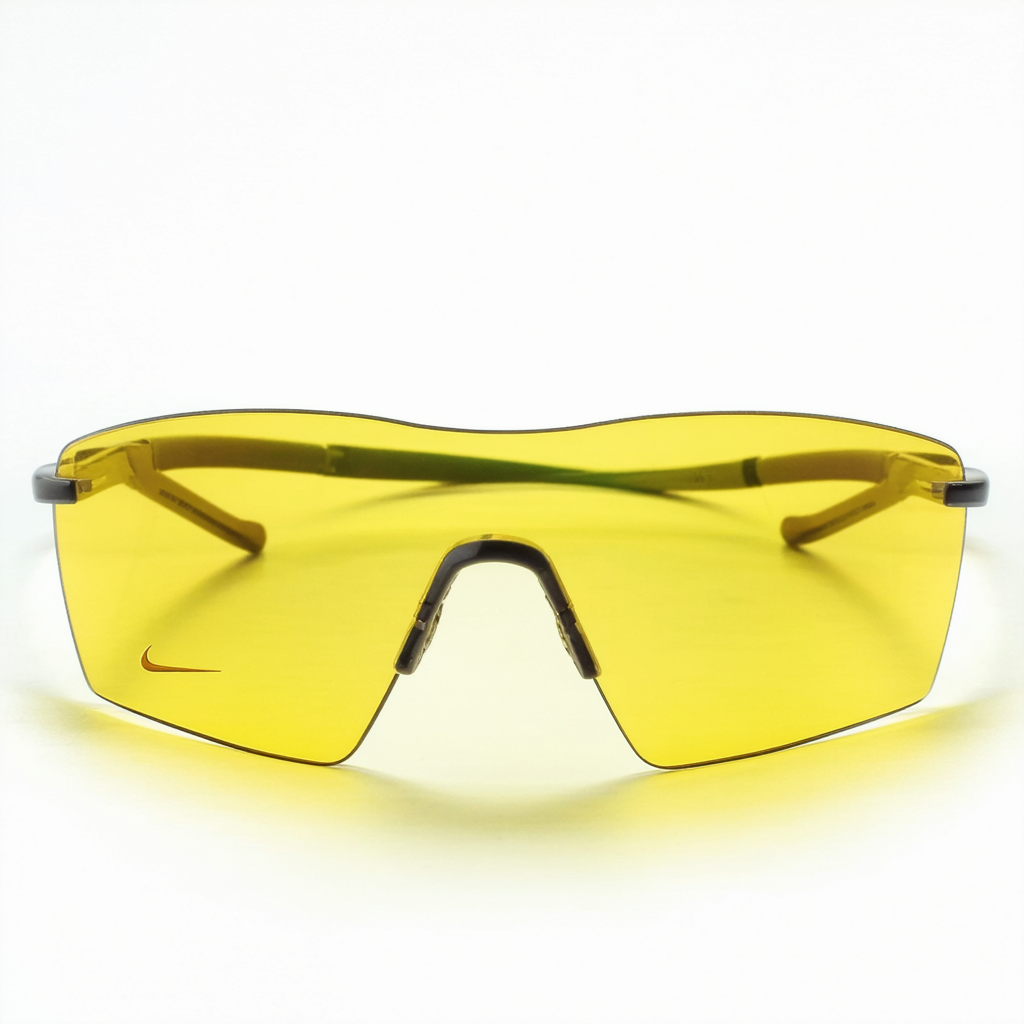 Nike Varsity EV0560-703 Maize Yellow Rimless Sport Sunglasses