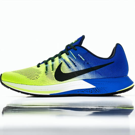 Nike Men's Air Zoom Elite 7 Volt/Lyon Blue/Black Running Shoe Men