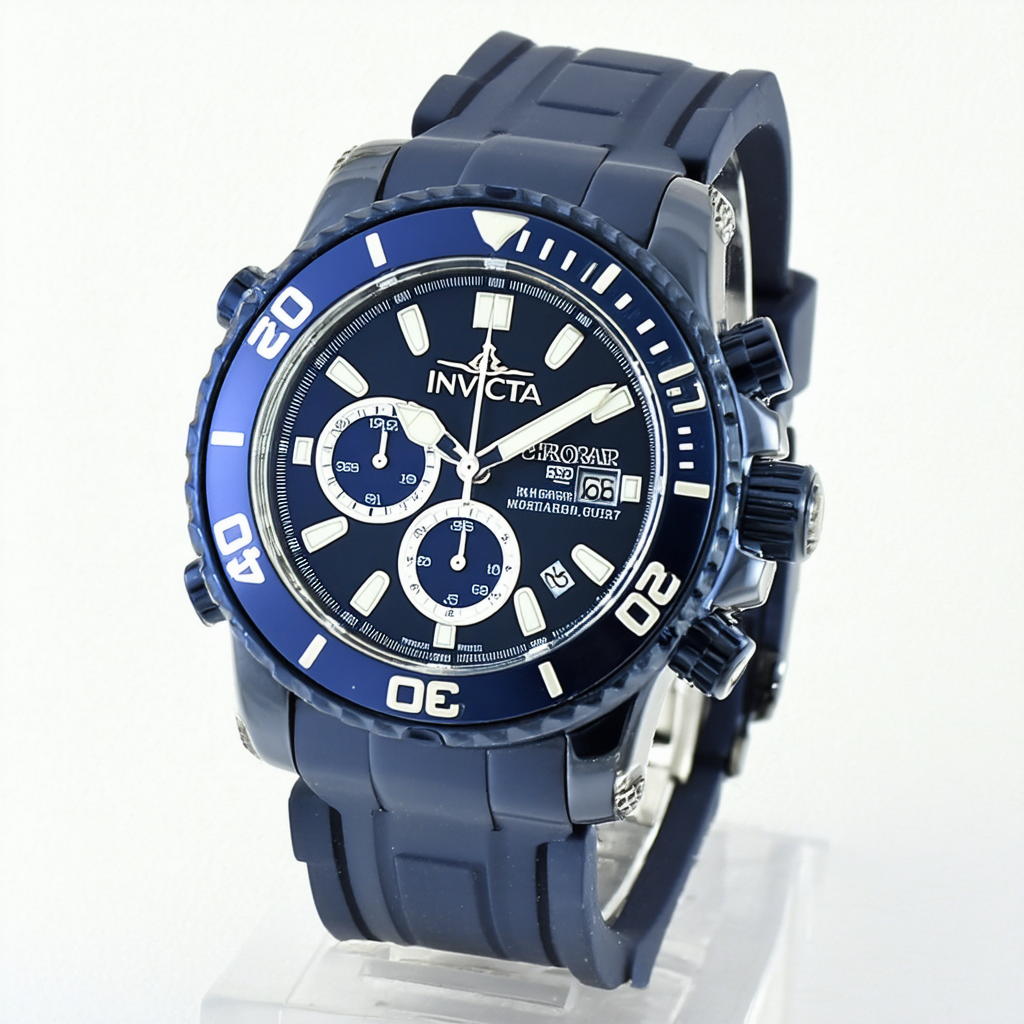 Invicta Men's 10687 Specialty Chronograph Navy Blue Watch