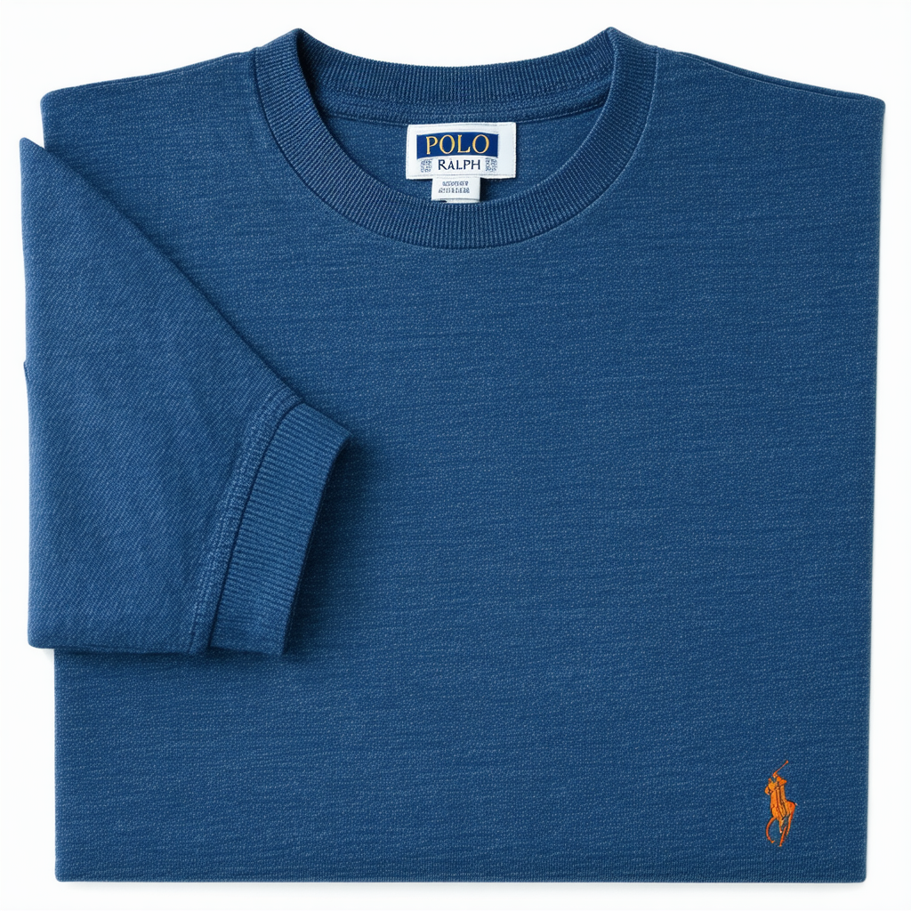 Polo Ralph Lauren Men's Classic Fit Solid Crewneck T-Shirt (XX-Large, Ocean Heather)