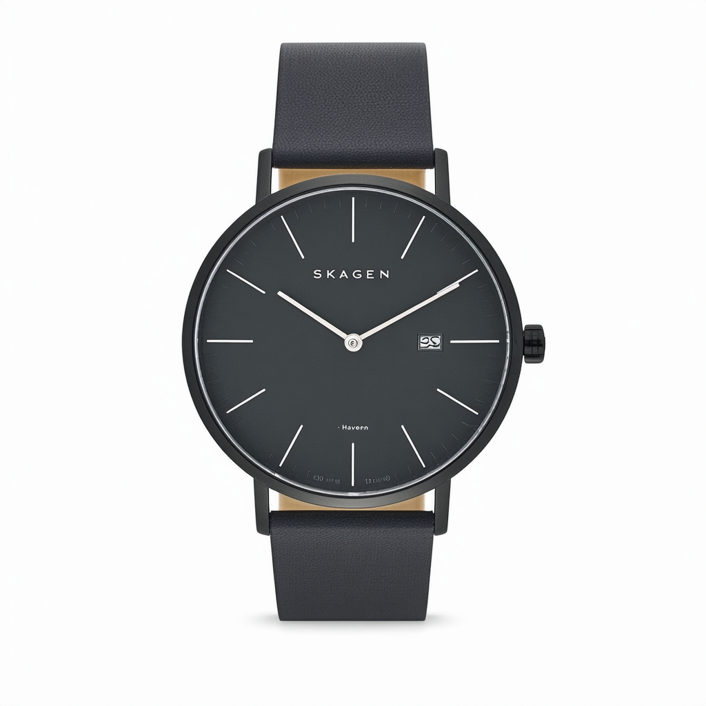 Skagen Men's SKW6416 Havene Analog Display Analog Quartz Grey Watch