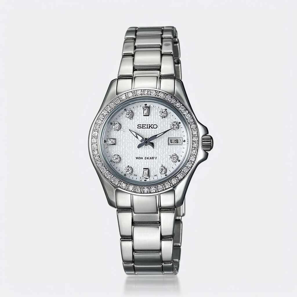 Seiko Women's SXDA97 USA Sport 100 Luxury Diamond Watch