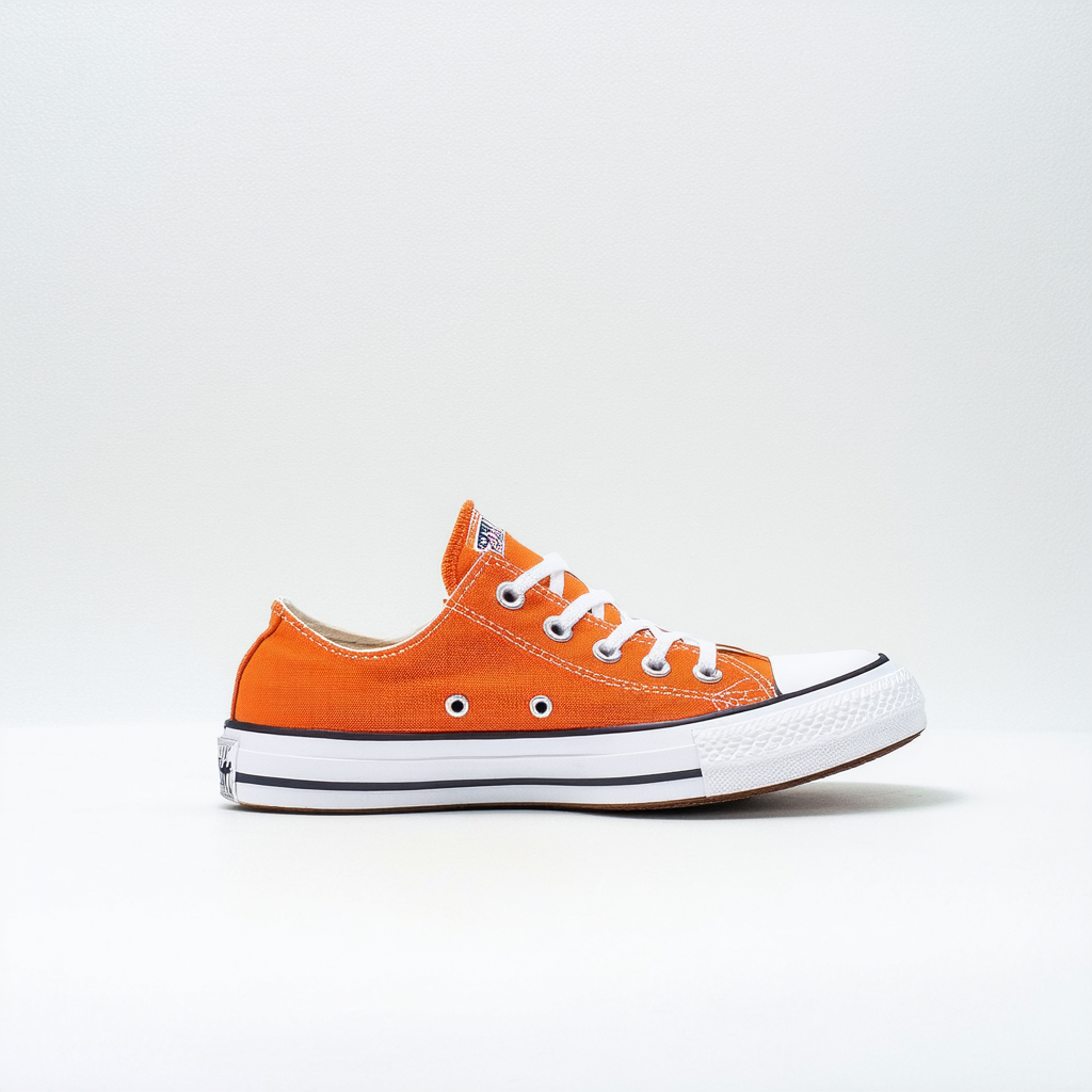 Converse Unisex Men's Chuck Taylor All Star OX Fashion Sneaker Oxford Shoe, Solar Orange, 7