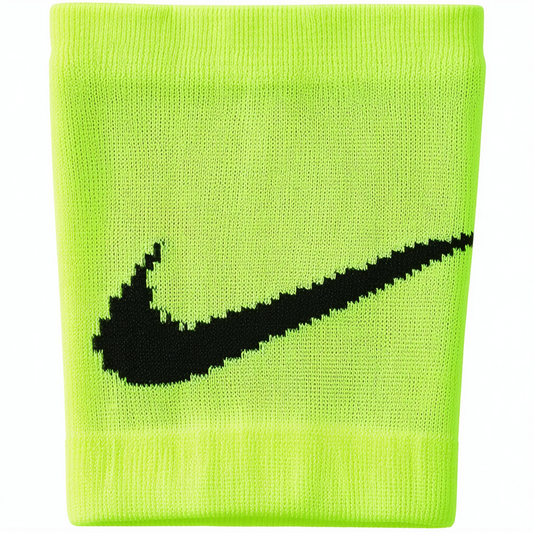 NIKE Kids' Unisex Shin Sock Sleeve, Volt/Volt/Black, Small/Medium