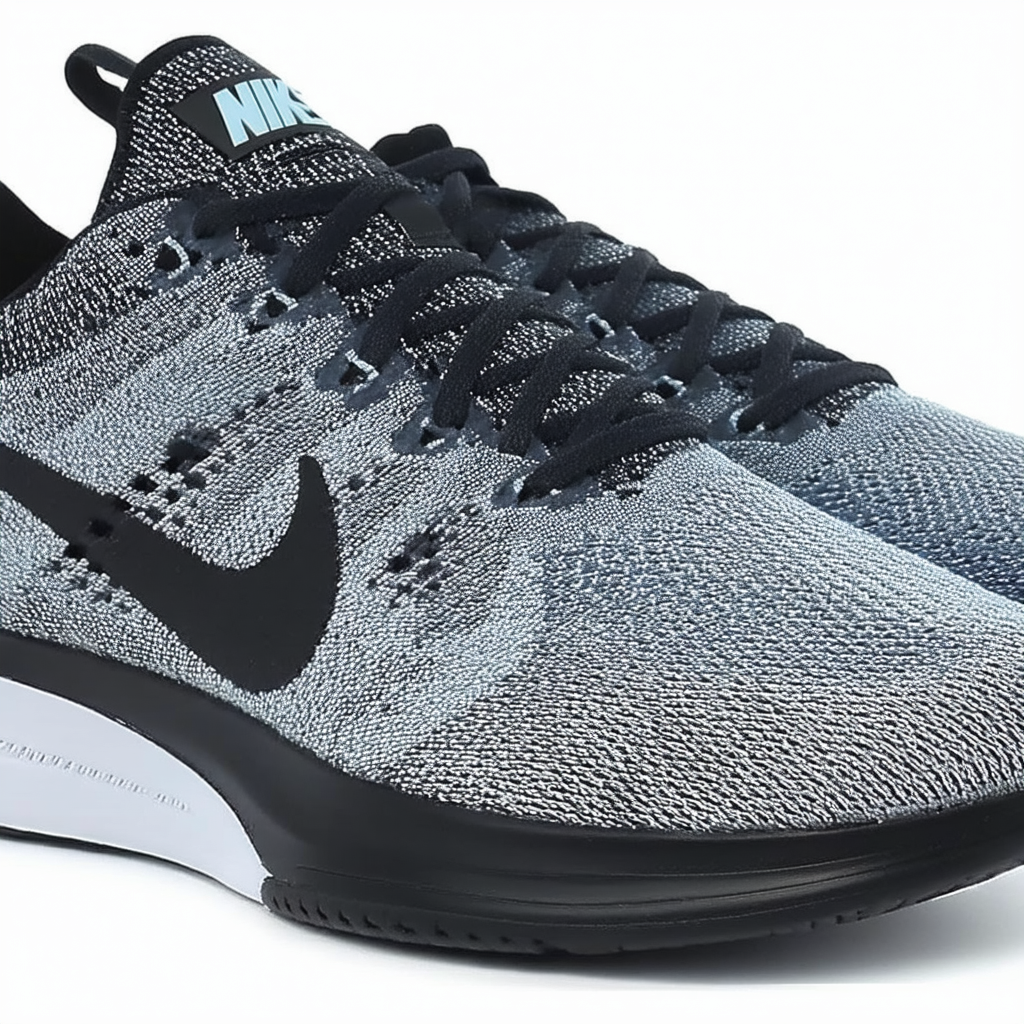 Nike Men's Free RN Flyknit 2018 Nylon Running Shoes