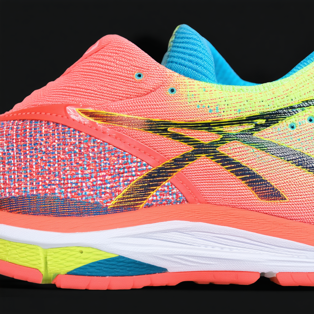 ASICS Men's Gel-Noosa Tri 10 Running Shoe,Flash Coral/Flash Yellow/Ice Blue,6.5 M US