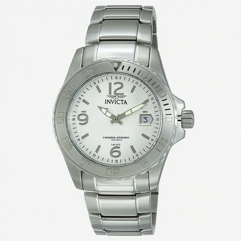 Invicta Women's 16655 Speedway Analog Display Japanese Quartz Silver Watch