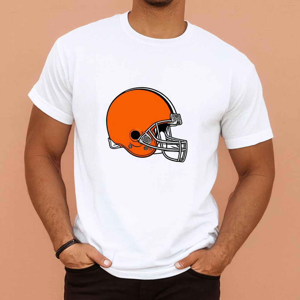 Life is Good Men's Crusher Tee Football Helmet L Htcrrd T-Shirt,
