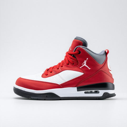 Nike Men's Jordan Lift Off Shoes (9, Gym Red/White-Black-Grey)