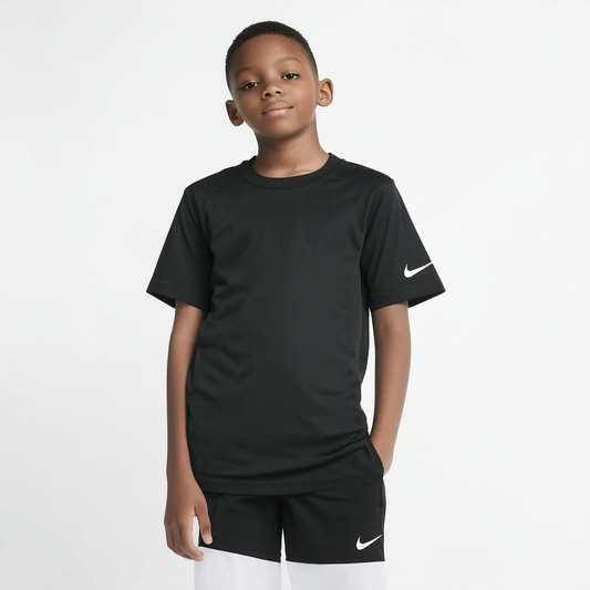 NIKE Boys' T-Shirt - Black, 4