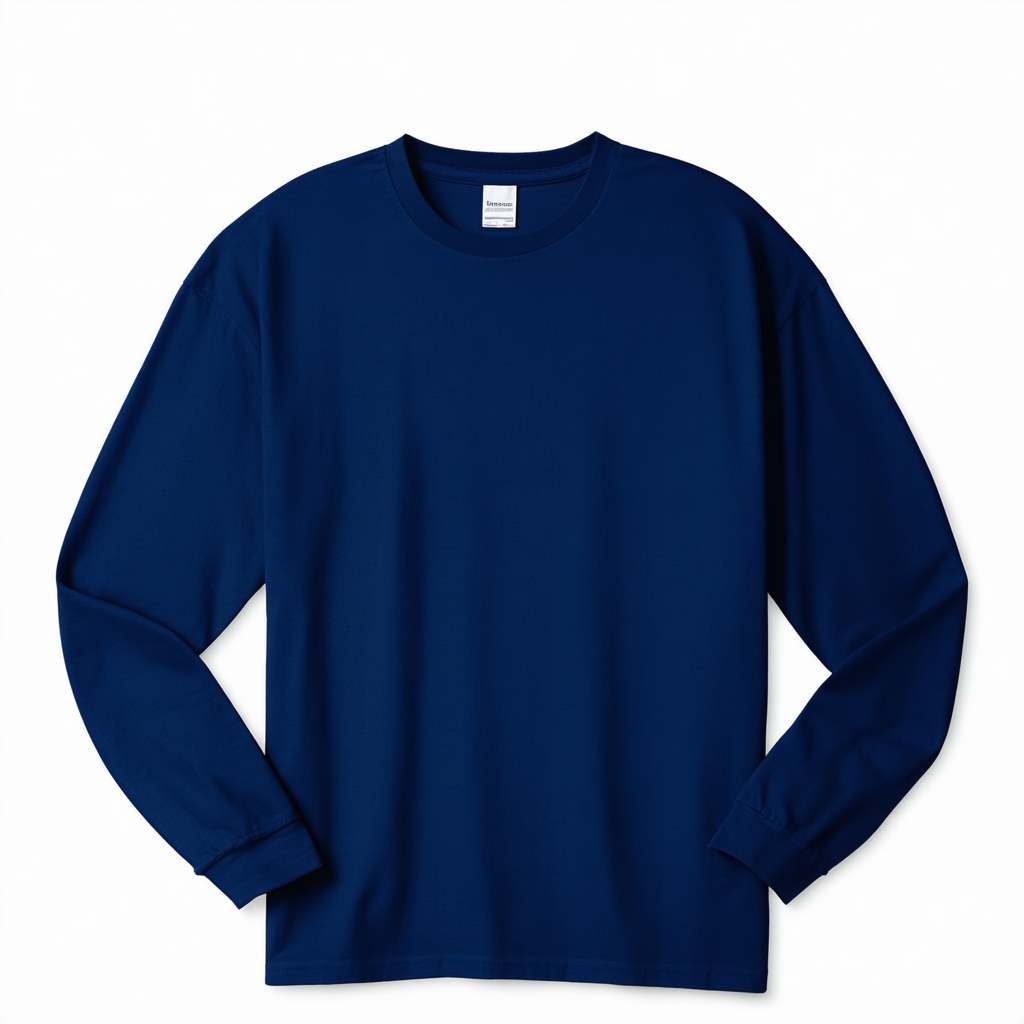 Hanes 6.1 oz. Beefy-T, 2XL, DEEP NAVY