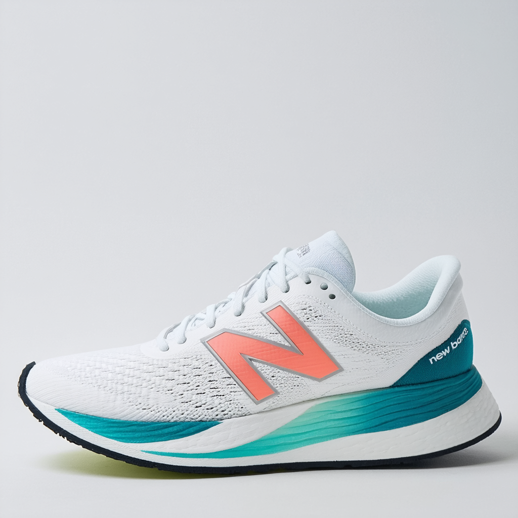 New Balance Women's 1500 V6 Running Shoe, White/Sunlight/Tidepool, 6.5 W US