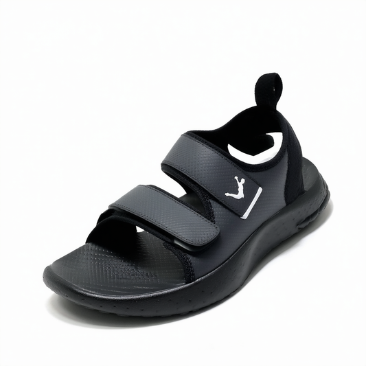 Nike Men's NIKE JORDAN HYDRO 2 ANTHRACITE SANDALS 10 Men US (ANTHRACITE/MTLC PLTNM/GYM RD)