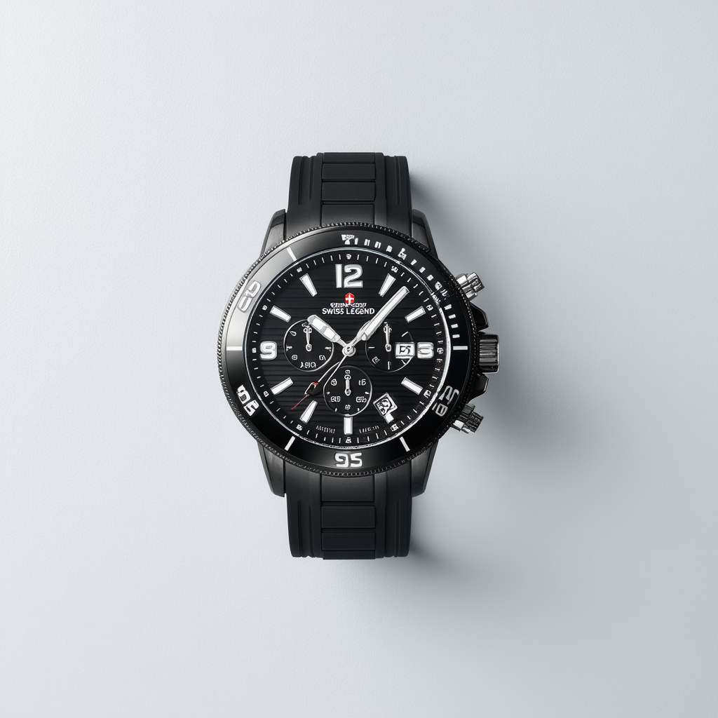 Swiss Legend Men's 60002-01 Cloudmatic Collection Automatic Rubber Watch