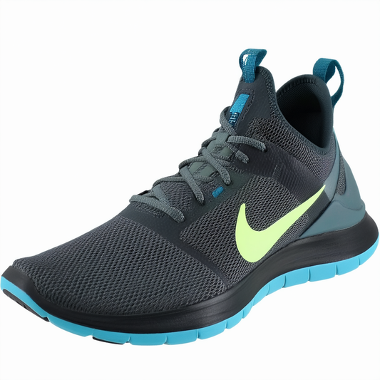Nike Men's Free Rn CMTR Anthracite/Cool Grey - Gamma Blue Volt Ankle-High Running Shoe 8.5M