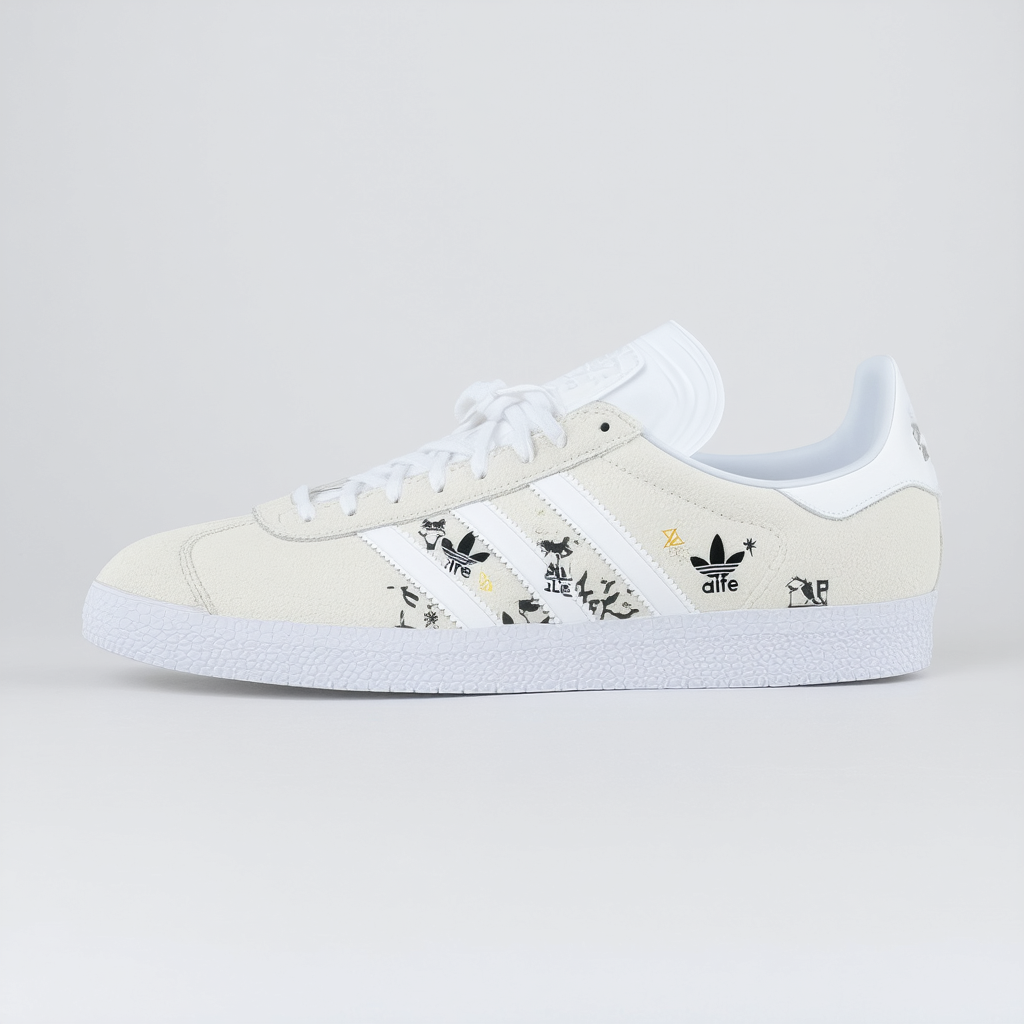 adidas Men's Gazelle x Alife x Starcow S.E White CM7999