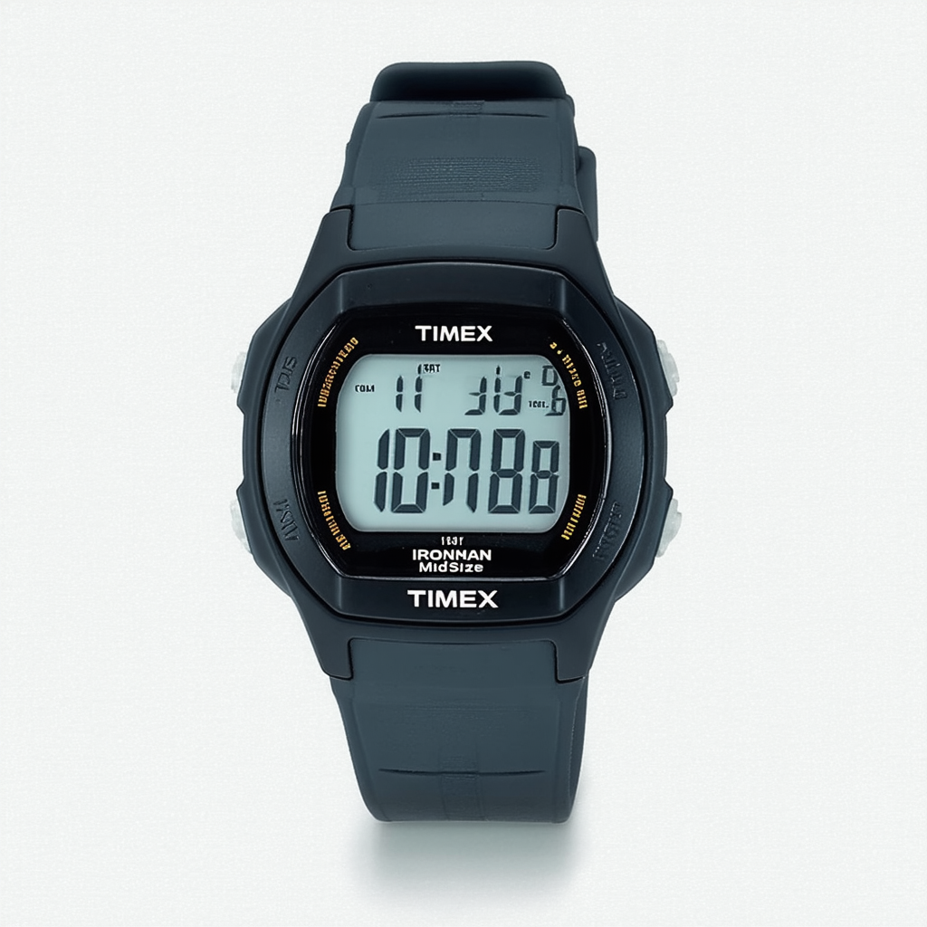 Timex Midsize T5K174 Ironman Basic 100-Lap Digital Resin Strap Watch