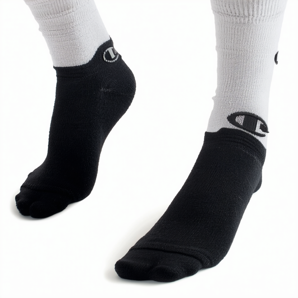 Champion Men's No-Show Socks, Black, 6-12