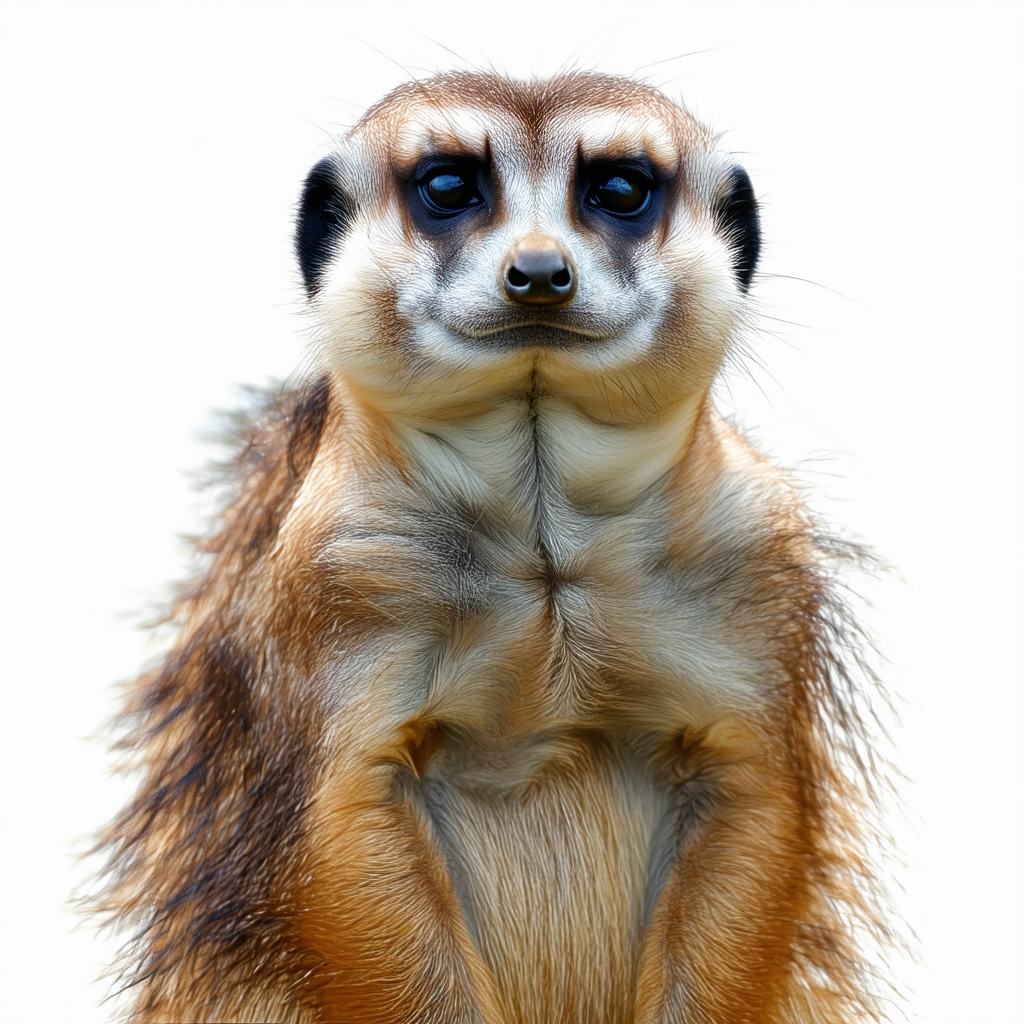 The Mountain Men's Meerkat Portrait Tee