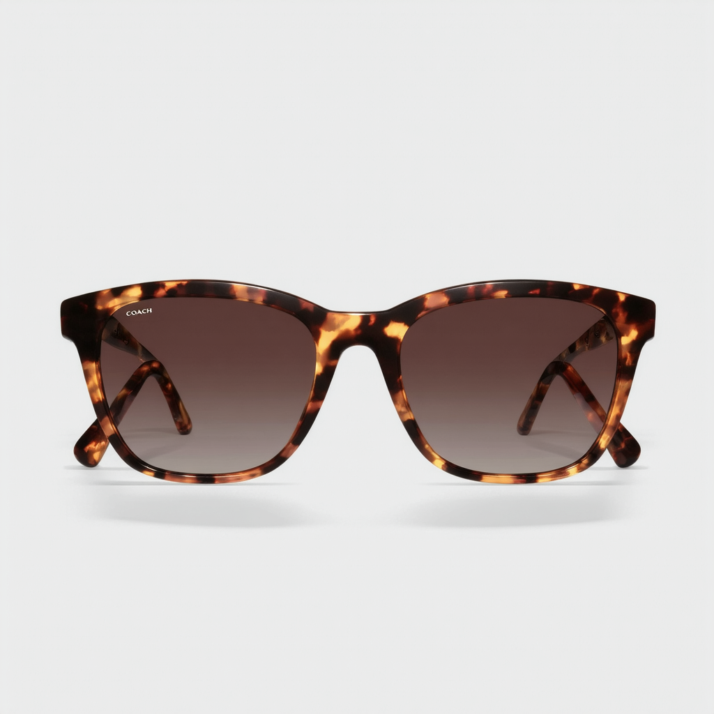 COACH Womens L130 Sunglasses (HC8155) Acetate
