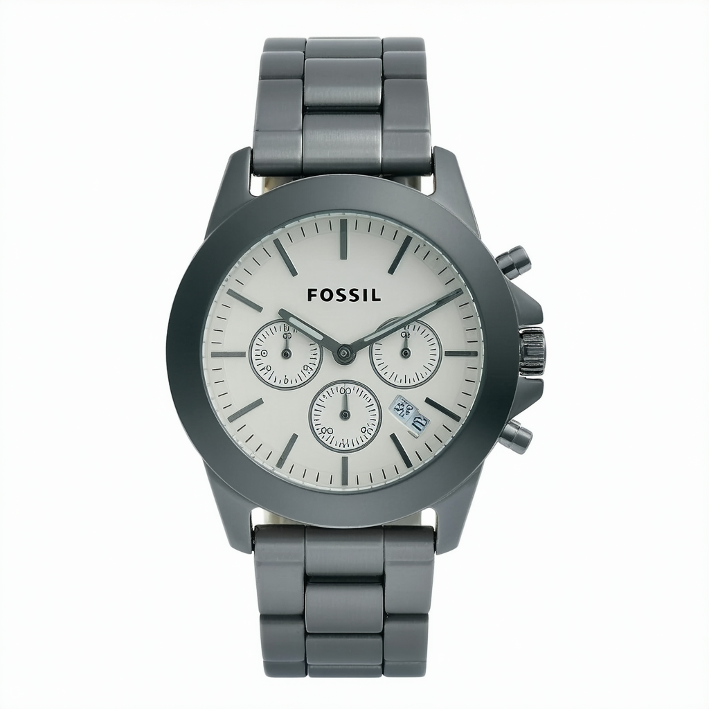 Fossil Stella Mini Aluminum and Stainless Steel Watch Grey