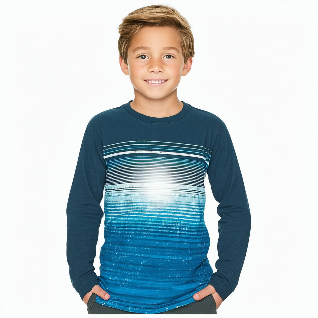 Quiksilver Boys' Big Enlighted Tunnel Long Sleeve Tee