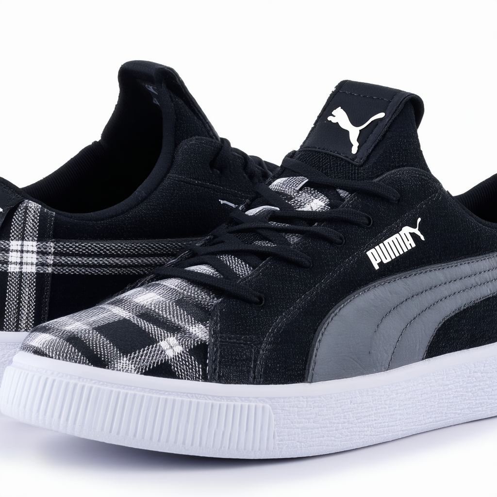 Puma Men's El Rey Flexband Plaid Sneaker