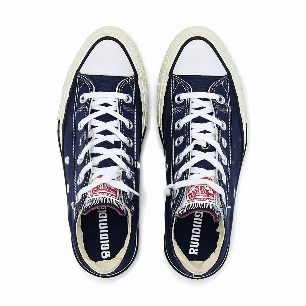 Converse 556678F Women Chuck Taylor All Star Double Navy White Casino