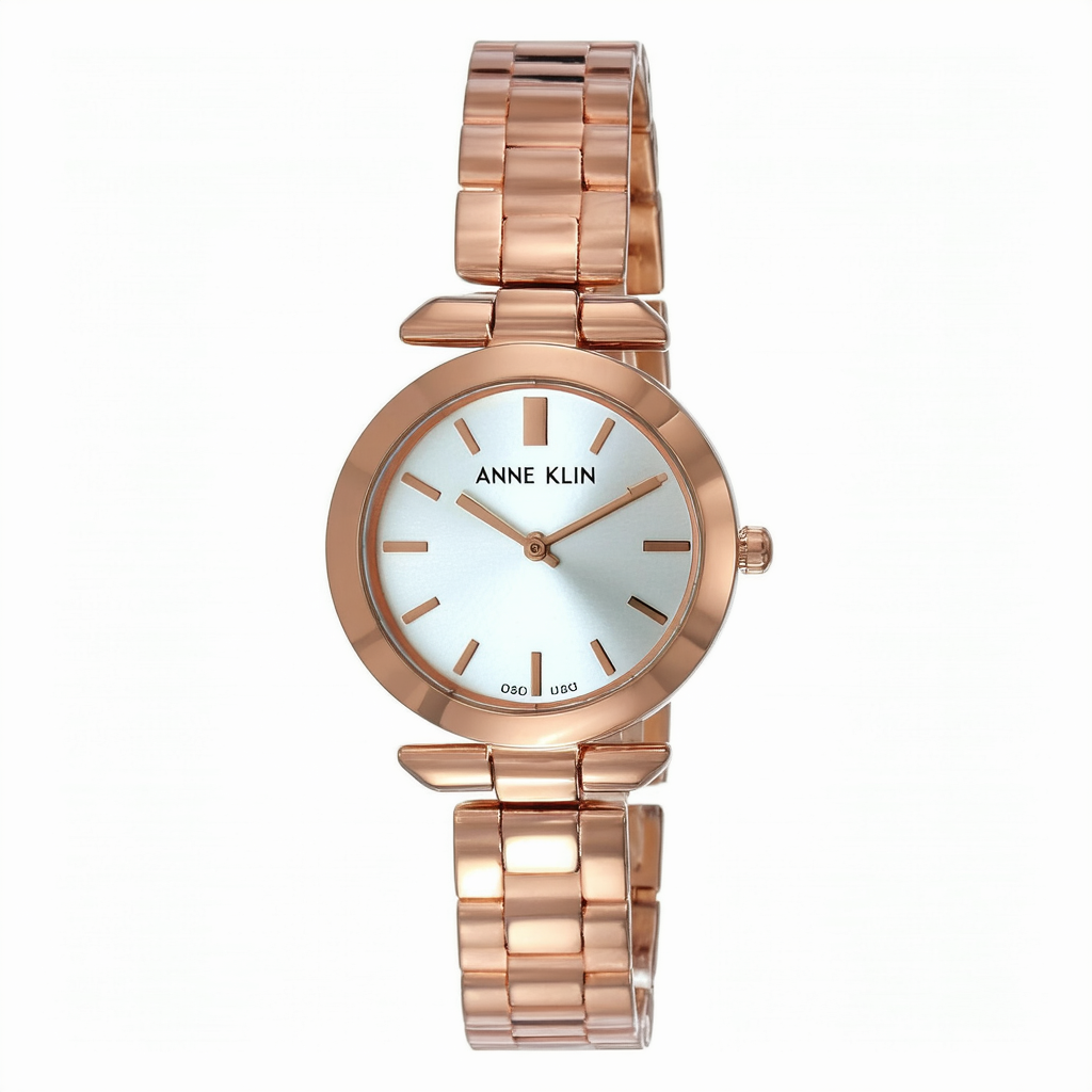 Anne Klein Women's 10/8654RMRG Rose Gold-Tone Bracelet Watch