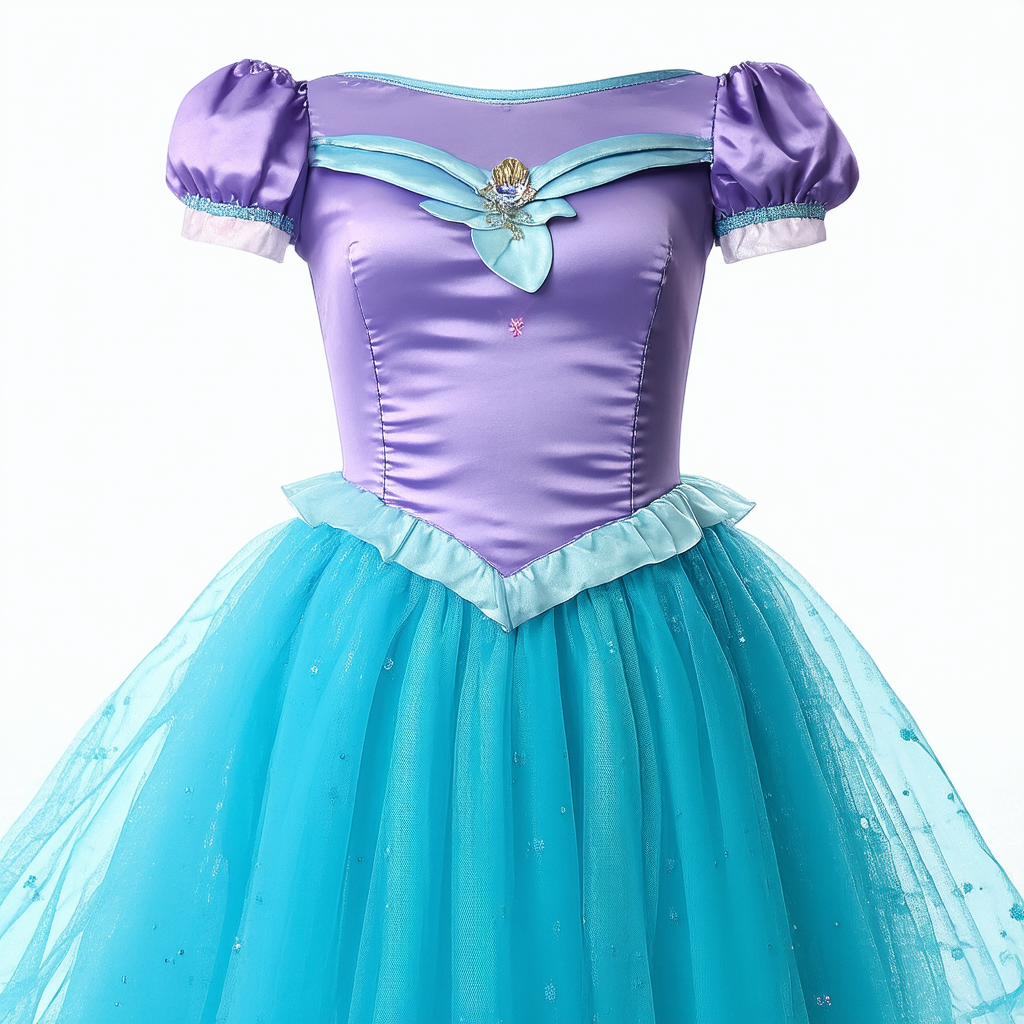The Little Mermaid Ariel Blue Dress Costume for Women