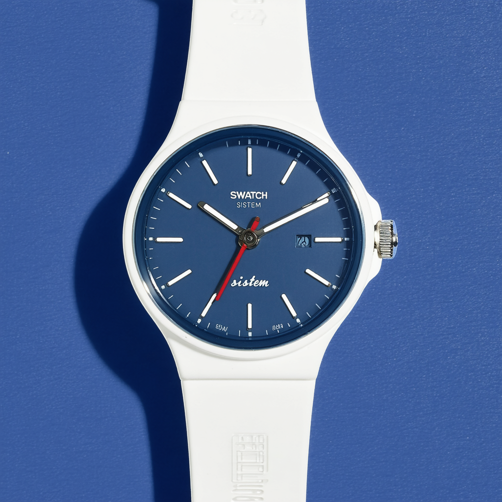 SWATCH SISTEM Navy Unisex Watch SUTN400