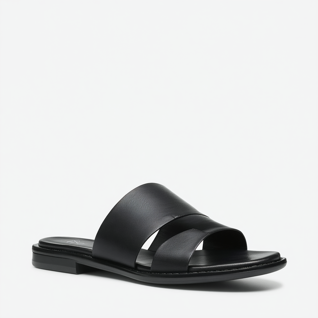Kenneth Cole New York Men's Stretch First Dress Sandal,Black,9 M US