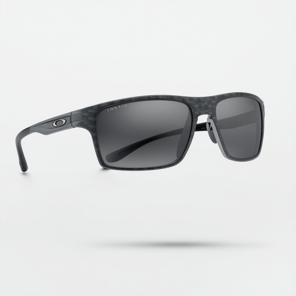 Oakley Men's Oo6017 Tincan Carbon Rectangular Sunglasses