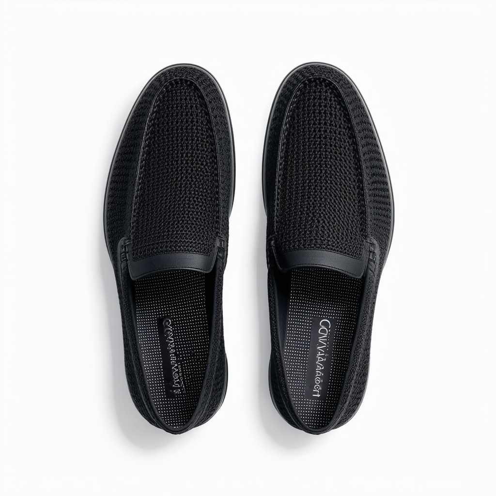 Calvin Klein Men's Ion Knit Weave Slip-on Loafer