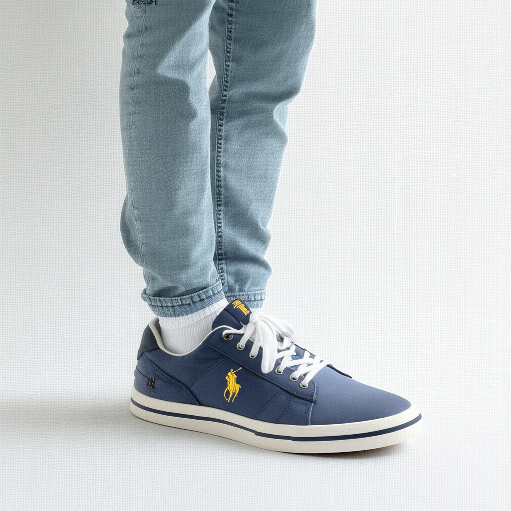 Polo Ralph Lauren Men's Halford Ripstop Fashion Sneaker
